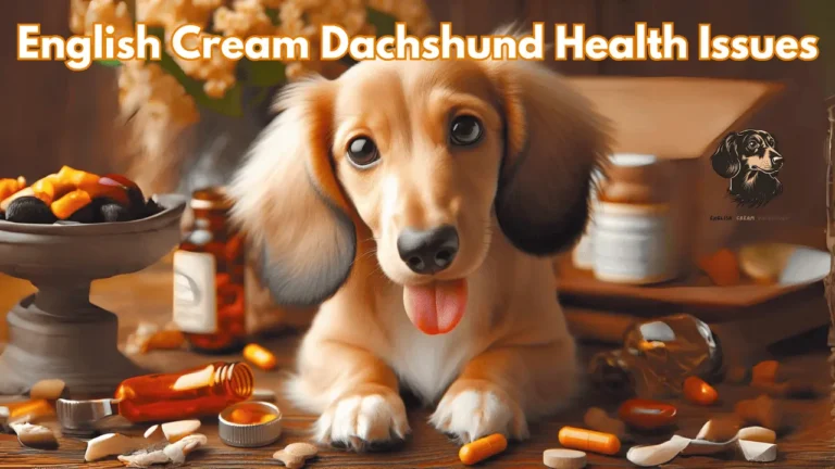 A Deep Dive into English Cream Dachshund Health Issues