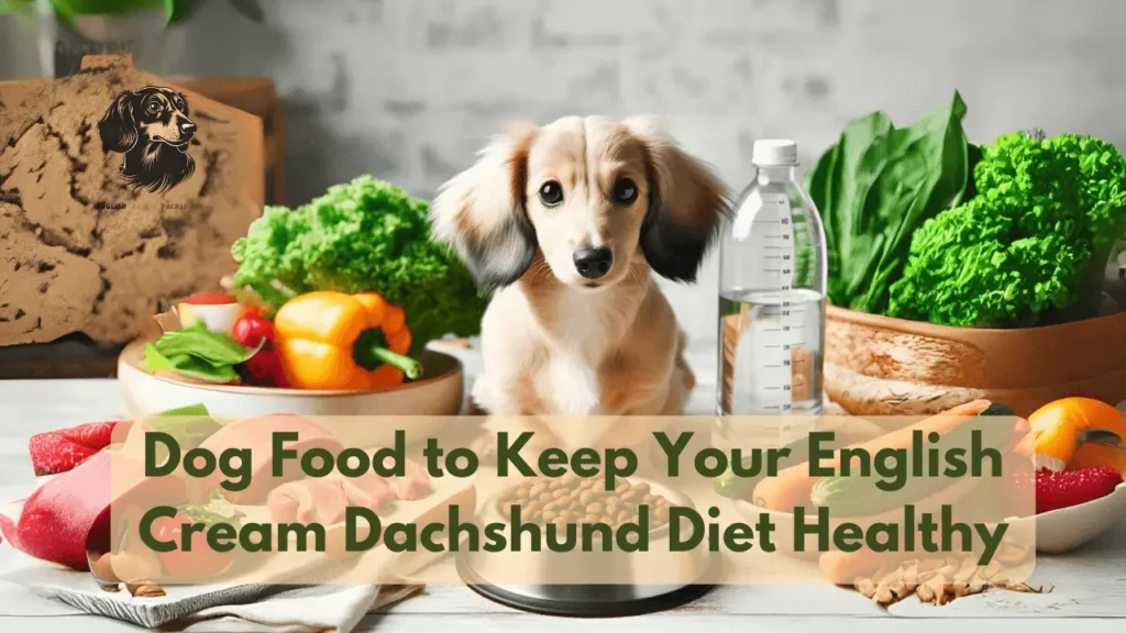 English cream dachshund diet